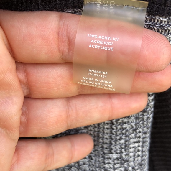 NWOT! - KENSIE Knit Sleeveless Cardigan Sweater Wrap - Picture 3 of 10